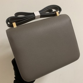 Hermès Constance 19 Импортная сумка из кожи эпсом, полностью сшит