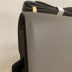 Hermès Constance 19 Импортная сумка из кожи эпсом, полностью сшит