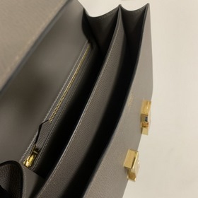 Hermès Constance 19 Импортная сумка из кожи эпсом, полностью сшит