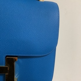 Hermès Constance 19 Импортная сумка из кожи эпсом, полностью сшит