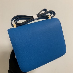 Hermès Constance 19 Импортная сумка из кожи эпсом, полностью сшит