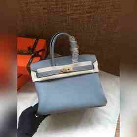 Hermès Platinum 25, 30 сумка серебряной застежкой Импортная теляч