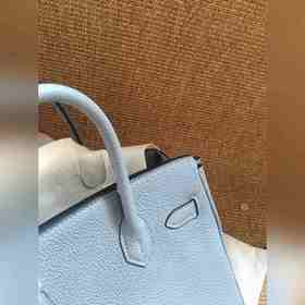 Hermès Platinum 25, 30 сумка серебряной застежкой Импортная теляч