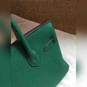 Hermès Platinum 25, 30 сумка с золотыми серебряными застежками Им