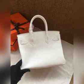 Hermès Platinum 25, 30 сумка серебряной застежкой Импортная теляч