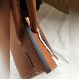 Hermès Platinum 25, 30 сумка с золотой и серебряной фурнитурой Им