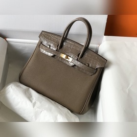 Hermès Сумка Togo из искусственной кожи цвета слоновой кости с им