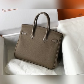 Hermès Сумка Togo из искусственной кожи цвета слоновой кости с им