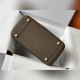 Hermès Сумка Togo из искусственной кожи цвета слоновой кости с им
