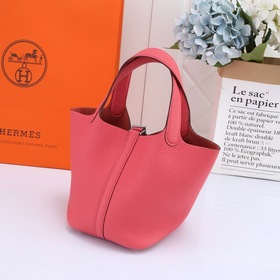 Hermès Сумка для продуктов TC кожа, частично ручная работа, проши