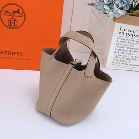 Hermès Сумка для продуктов TC кожа, частично ручная работа, проши