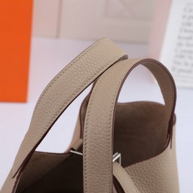 Hermès Сумка для продуктов TC кожа, частично ручная работа, проши