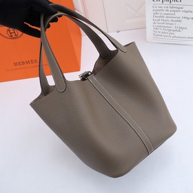 Hermès Сумка для продуктов TC кожа, частично вручную сшитая воско