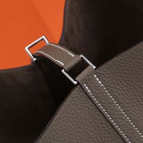 Hermès Сумка для продуктов TC кожа, частично вручную сшитая воско
