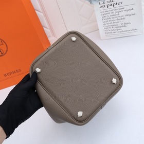 Hermès Сумка для продуктов TC кожа, частично вручную сшитая воско