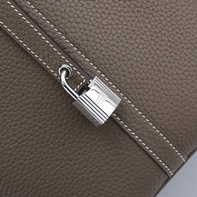 Hermès Сумка для продуктов TC кожа, частично вручную сшитая воско