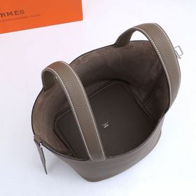 Hermès Сумка для продуктов TC кожа, частично вручную сшитая воско