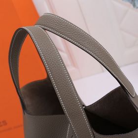 Hermès Сумка для продуктов TC кожа, частично вручную сшитая воско