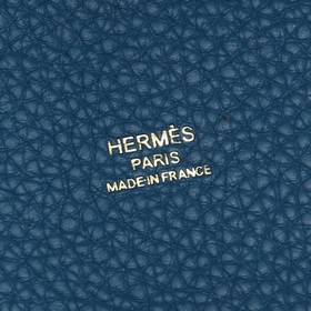 Сумка-корзина Hermes Picotin из кожи TC, сшитая вручную медовым в