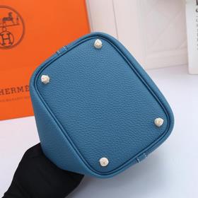 Сумка-корзина Hermes Picotin из кожи TC, сшитая вручную медовым в
