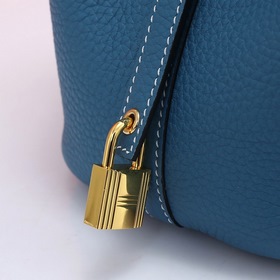 Сумка-корзина Hermes Picotin из кожи TC, сшитая вручную медовым в
