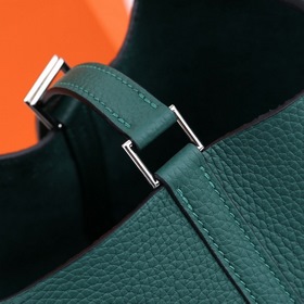 Сумка-корзинка Hermes Picotin из кожи TC, с ручной прошивкой медо