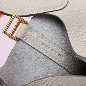 Сумка-корзина Hermes Picotin из кожи TC, сшитая вручную медовым в