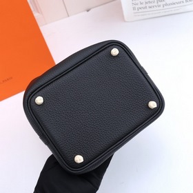 Сумка-корзинка Hermes Picotin из кожи TC, сшитая вручную медовым 
