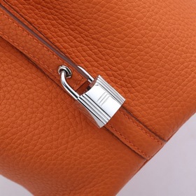Сумка-корзина Hermes Picotin из кожи TC, сшитая вручную медовым в