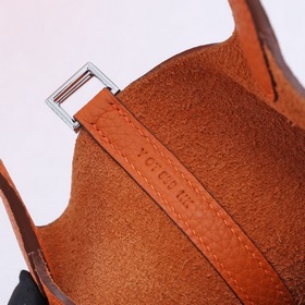 Сумка-корзина Hermes Picotin из кожи TC, сшитая вручную медовым в