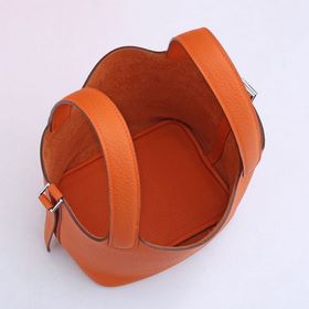 Сумка-корзина Hermes Picotin из кожи TC, сшитая вручную медовым в