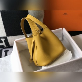Hermès Picotin сумка-корзинка из кожи TC, сшитая вручную медовым 