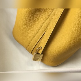 Hermès Picotin сумка-корзинка из кожи TC, сшитая вручную медовым 
