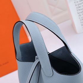 Сумка-корзина Hermes Picotin из кожи TC, сшитая вручную медовым в