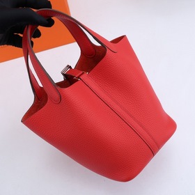 Сумка-корзина Hermes Picotin из кожи TC, сшитая вручную медовым в
