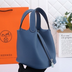 Hermès Picotin сумка-корзинка из кожи TC, сшитая вручную медовым 