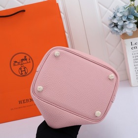 Сумка-корзина Hermes Picotin из кожи TC, сшитая вручную медовым в