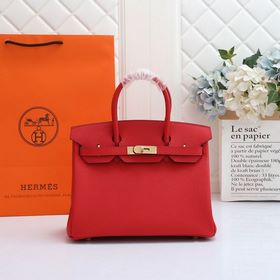 Сумка Hermes Birkin, сшитая вручную вощеной нитью, с золотыми сер