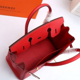 Сумка Hermes Birkin, сшитая вручную вощеной нитью, с золотыми сер