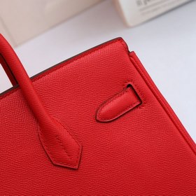 Сумка Hermes Birkin, сшитая вручную вощеной нитью, с золотыми сер