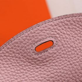 Hermès полуручной работы сумка Lindy из импортной кожи TC с крупн