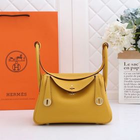 Hermès полуручная работа, сумка Lindy, импортная кожа TC с крупно