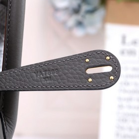 Hermès полуручной работы сумка Lindy из импортной кожи TC с крупн