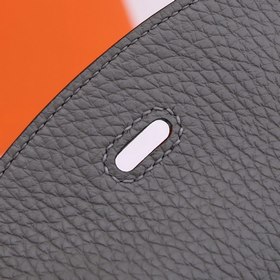 Hermès полуручной работы сумка Lindy из импортной кожи TC с крупн