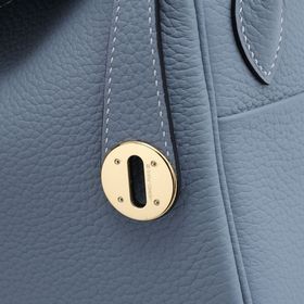 Hermès полуручной работы сумка Lindy из импортной кожи TC с крупн