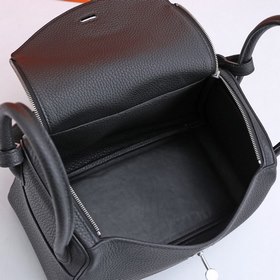 Hermès полуручной работы сумка Lindy из импортной кожи TC с крупн