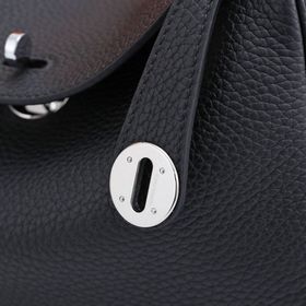 Hermès полуручной работы сумка Lindy из импортной кожи TC с крупн