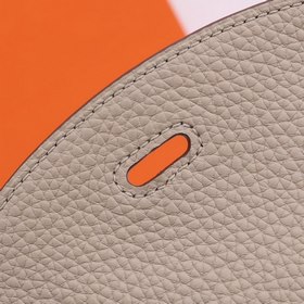 Hermès полуручной работы сумка Lindy из импортной кожи TC с крупн
