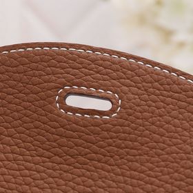 Hermès полуручной работы сумка Lindy из импортной кожи TC с крупн