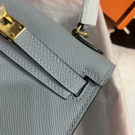 Hermès Kelly Mini сумочка второго поколения, импортная кожа Epsom